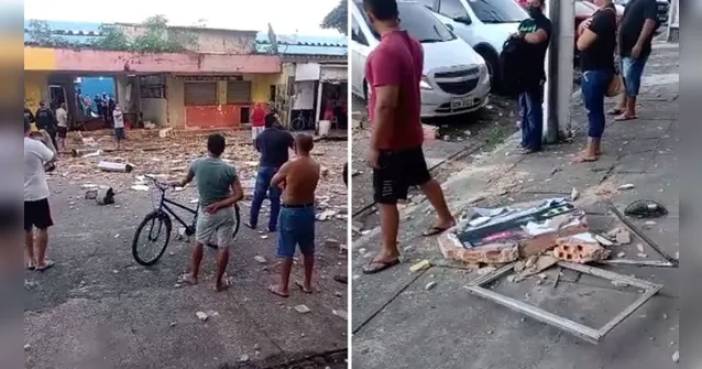 Imagem ilustrativa da notícia Botijão de gás explode e deixa feridos em Belém; assista!