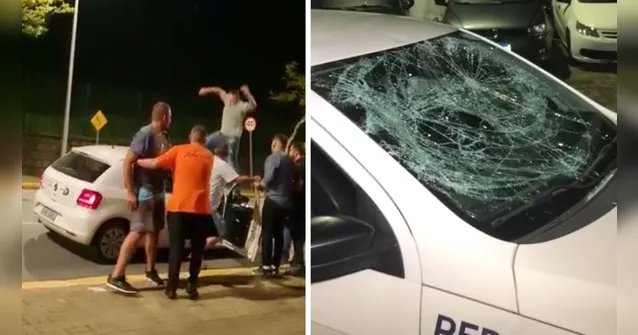 Imagem ilustrativa da notícia Jornalistas são agredidos em Santa Catarina; veja o vídeo!