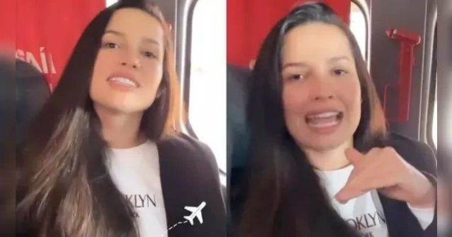 Imagem ilustrativa da notícia Avião de Juliette sofre pane: "vou morrer sem gastar um PIX"