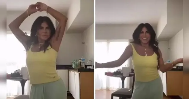 Imagem ilustrativa da notícia Gretchen impressiona com rebolado e boa forma na web