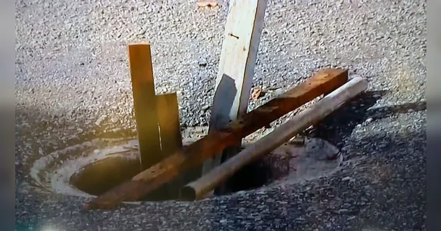 Imagem ilustrativa da notícia Vídeo: "carrinheiros" roubam tampão de bueiro em Belém