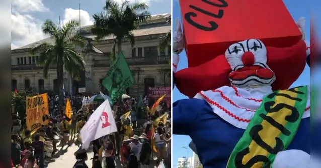 Imagem ilustrativa da notícia População se organiza e pede #ForaBolsonaro em Belém