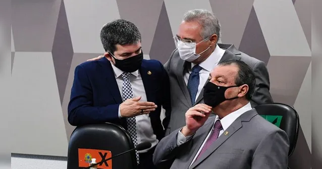Imagem ilustrativa da notícia CPI da Covid tem sessão suspensa após confusão