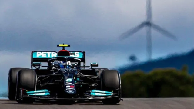 Imagem ilustrativa da notícia Bottas supera Hamilton e larga em 1º no GP de Portugal