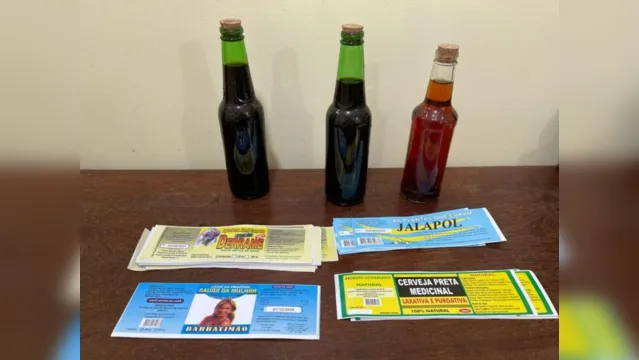 Imagem ilustrativa da notícia Fábrica ilegal de "bebidas curativas" é fechada em Marabá