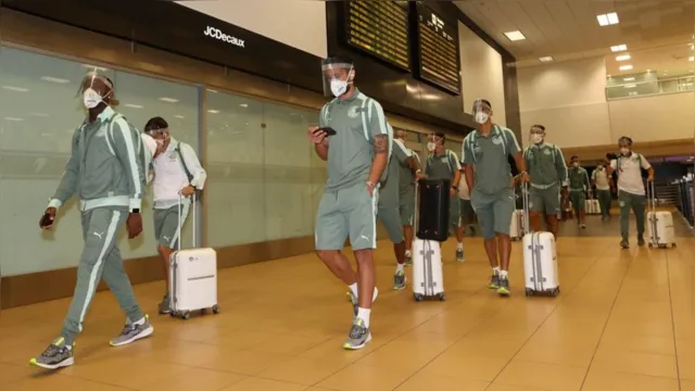 Imagem ilustrativa da notícia Palmeiras viaja para receber 1°dose de vacina da Covid-19