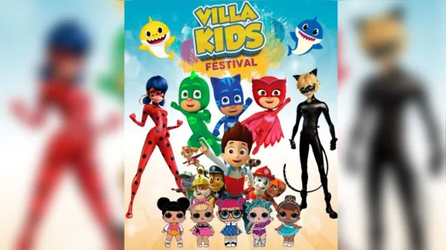 Imagem ilustrativa da notícia Maior show infantil, "Villa Kids Festival” chega em Belém
