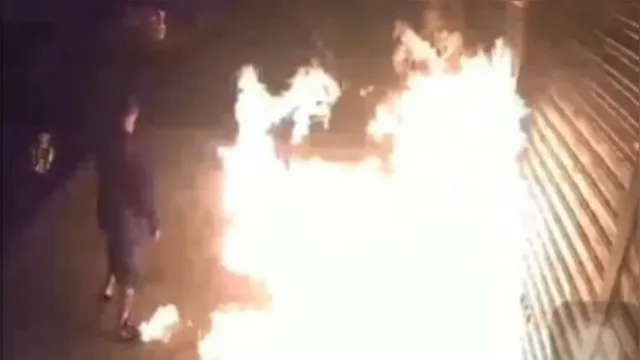 Imagem ilustrativa da notícia Sem conseguir beber fiado, jovem toca fogo em boteco