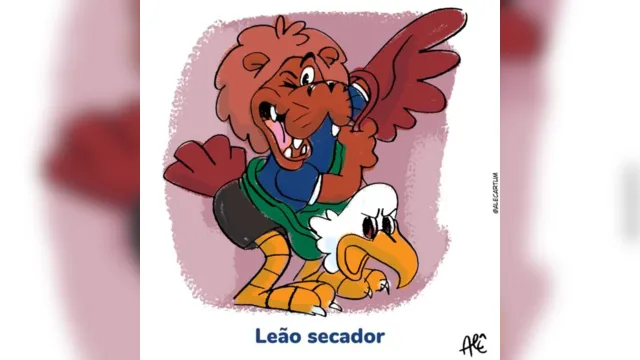Imagem ilustrativa da notícia Na final do campeonato paraense o Leão secador