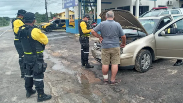 Imagem ilustrativa da notícia Motorista é detido após Detran verificar chassi irregular