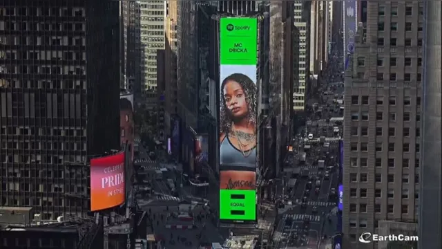 Imagem ilustrativa da notícia É
ela! Mc Dricka vai parar em telão na Times Square, em NY