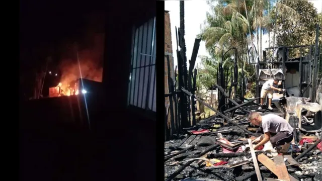 Imagem ilustrativa da notícia VÍDEO: incêndio atinge casa em conjunto de Belém