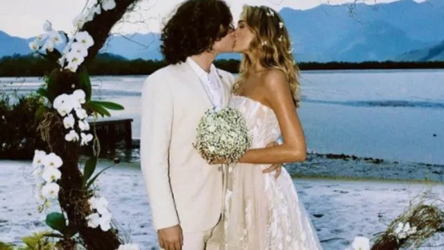 Imagem ilustrativa da notícia Sasha e João Figueiredo se casam em Angra dos Reis