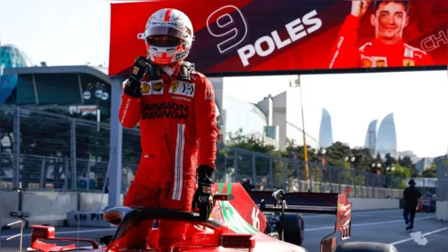 Imagem ilustrativa da notícia Charles Leclerc faz segunda pole consecutiva na Fórmula 1