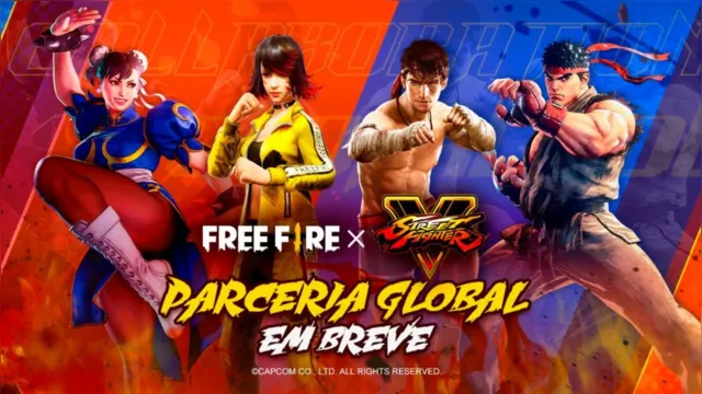 Imagem ilustrativa da notícia Street Fighter chega ao Free Fire em julho