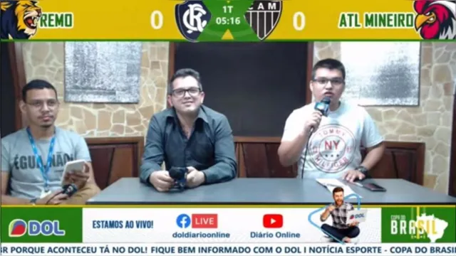 Imagem ilustrativa da notícia Tem jogo no DOL: Atlético-MG 2 x 1 Clube do Remo