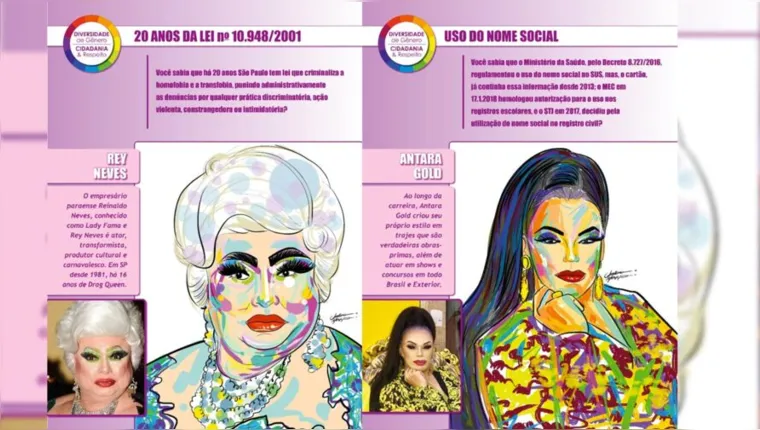 Imagem ilustrativa da notícia Paraense ilustra exposição LGBTQIA+ em São Paulo