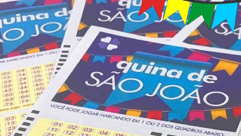 A Quina de São João 2020 pagou R$ 152,5 milhões para cinco apostas, todas de Bolão Caixa.