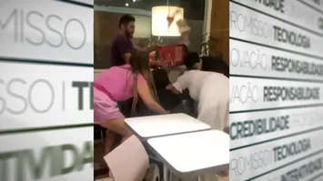 Confusão tomou conta de lanchonete no bairro do Umarizal.