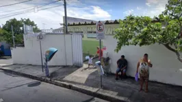 Posto de saúde onde ocorreu o crime.
