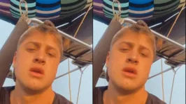 Ex-BBB Lucas Gallina falou após o susto que passou