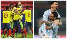 Argentina e Colômbia fazem o duelo da semifinal da Copa América