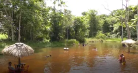 Balneário localizado no Km 9, às margens da PA-150