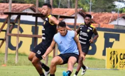 O Japiim fez seu último treino neste sábado (28), pensando na partida contra o Penarol-AM.