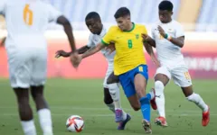 Imagem ilustrativa da notícia Com um a menos, Brasil empata com Costa do Marfim 