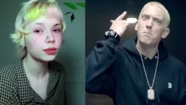 Stevie, antes conhecido como Whitney, é filho de Eminem e tem 19 anos de idade