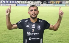 Em 4 meses no Baenão, atacante Edson Carius fez apenas 2 gols pelo Clube do Remo.