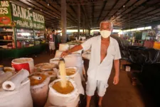 Há mais de 30 anos vendendo farinha na feira, Pedro Lima vê a obra como importante para todos os moradores
