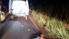 Vítima foi assassinada na BR-155