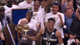 Antetokounmpo quebra 'parede' e leva Bucks a primeiro título em 50 anos