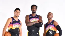  Devin Booker, Deandre Ayton e Chris Paul foram os nomes do time na conquista pelo título.