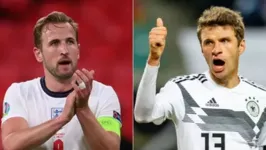 Kane e Muller tentarão levar seus times às quartas de final da Euro 2020.