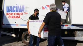 Imagem ilustrativa da notícia Pará recebe nova remessa com 48.600 mil doses de vacina