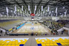  Arena Estadual que receberá em julho jogos da competição nacional de futsal 