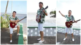 Guitarrada é uma das paixões do músico que canta a paradisíaca Ilha de Mosqueiro em novo trabalho
