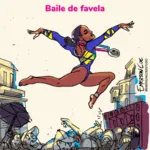 Imagem ilustrativa da notícia Baile de favela, Rebeca Andrade é prata!