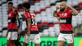 Gabriel Barbosa marcou duas vezes na goleada.