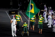 Imagem ilustrativa da notícia Emoção marca o Brasil na abertura das Paralimpíadas 2020