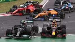 Imagem ilustrativa da notícia Ocon vence e Hamilton retoma liderança na F1
