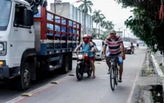 Imagem ilustrativa da notícia Ciclistas sofrem transtornos para andar na Grande Belém