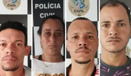 André Luiz, Patrick Alvarenga, Márcia dos Santos e Jocimar Ferreira foram presos. 