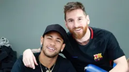 Amigos, Neymar e Messi estarão em lados opostos em busca do título da copa América para Brasil e Argentina