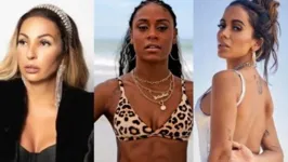 Valesca, MC Rebecca e Anitta estão entre as famosas que estão no Onlyfans para fugir da censura. 