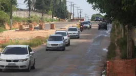 Rua da Yamada (atual Bruno Sechi) passa por obras