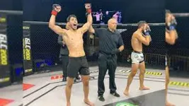 Bruno Souza venceu todas as quatro lutas até agora no LFA