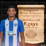 Imagem ilustrativa da notícia Paysandu empresta zagueiro para o Grêmio Prudente